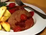 Receita Medalhões de vitela com maçã