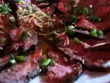 Receita Carpaccio rústico