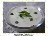 Receita Molho cremoso de alcaparras