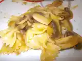 Receita Farfalle com molho de cogumelos