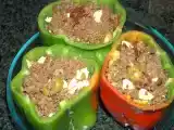 Receita Pimentos recheados com carne e tomates secos