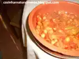 Receita Caçarola de grão-de-bico e legumes (vegetariana)