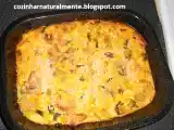 Receita Pudim de pão e milho