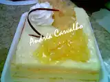Receita Torta de abacaxi com creme e torta de maracujá - andréa