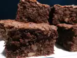 Receita Brownies de chocolate e noz