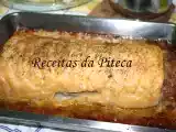 Receita Rolo de carne picada recheado com salsichas frescas