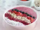Receita Smoothie bowl de frutos vermelhos