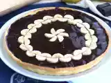 Receita Tarte de banana e chocolate