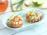 Receita Tártaro/tartar/tartare de salmão com maçã verde