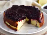 Cheesecake de leite condensado (e frutas vermelhas)