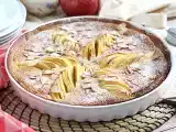 Receita Tarte de maçã e amêndoas (tarte normande)