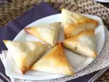 Receita Chamuça de peixe e queijo cremoso