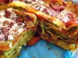 Receita Lasanha vegetariana (com espinafres)