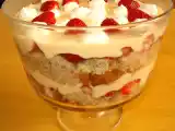 Receita Trifle de morangos