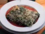 Receita Lasanha de gambas e espinafres