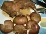 Receita Coelho guisado com batatas a murro