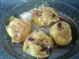 Receita Maçã assada com nozes