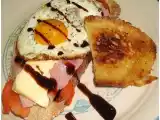 Receita Torrada com tomate e queijo brie