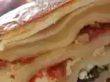 Receita Lasanha de ricota com espinafre