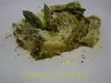 Receita Receitas - trine ao pesto com aspargos