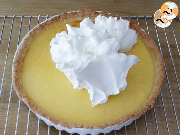 Tarte de Limão e Merengue Italiano - Preparação Passo 8