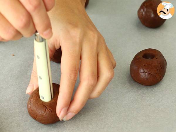 Bolinhos com Nutella - Preparação Passo 3