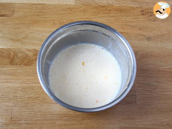 Pudim de atum (mini flans) - Preparação Passo 1