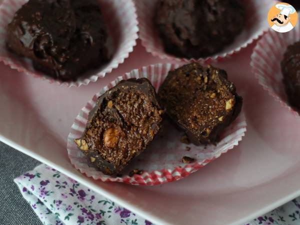 Bombom Ferrero Rocher caseiro - Preparação Passo 12
