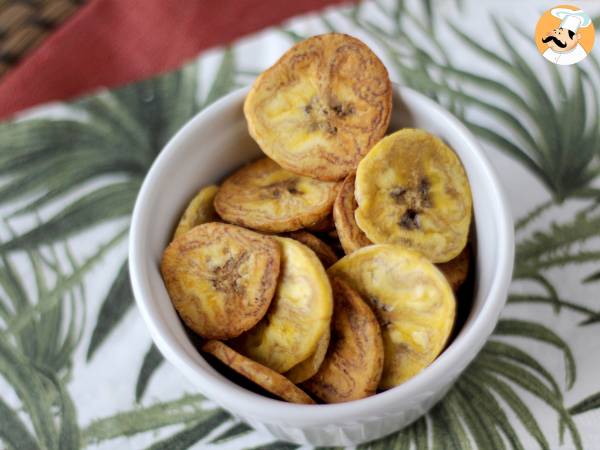 Chips de banana na Air Fryer - Preparação Passo 4
