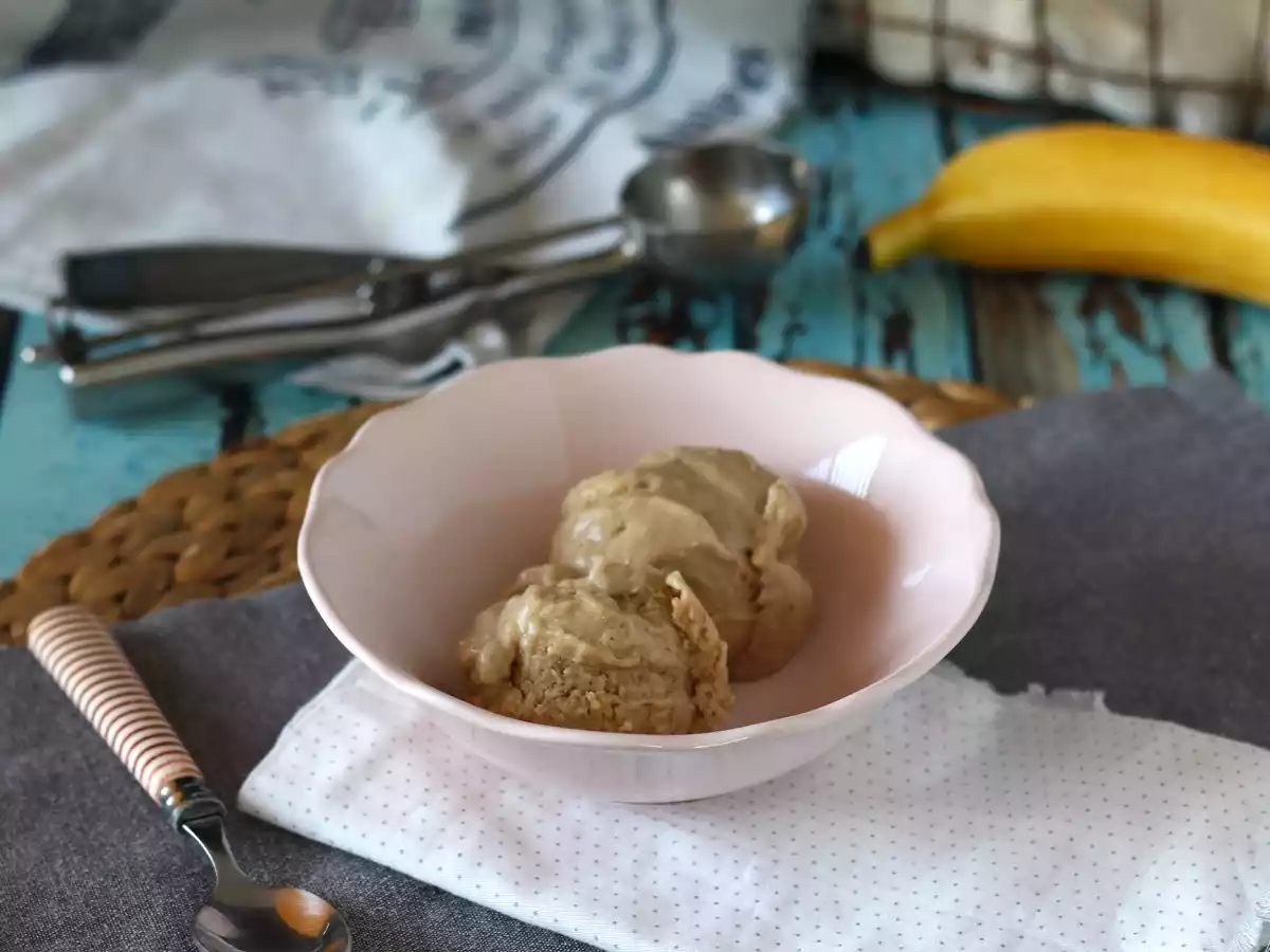 Nice cream de banana, o sorvete vegan e sem adição de açúcar