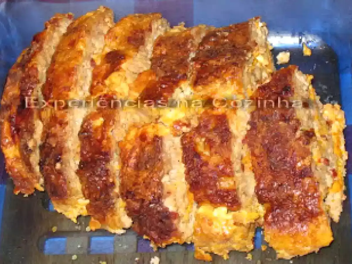 Rolo de Carne Moída Recheado